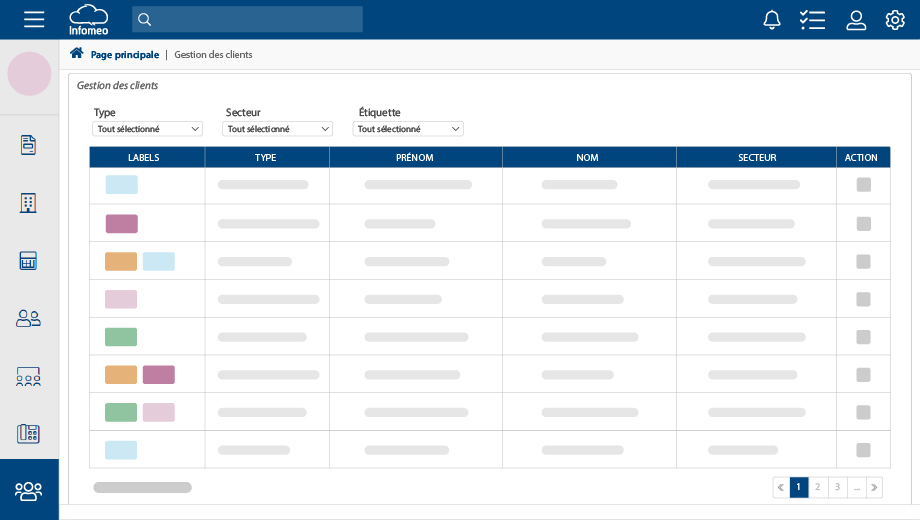 Image du module CRM de Infomeo