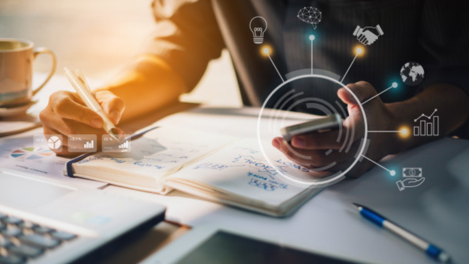 interface pour centraliser l'activité de l'entreprise